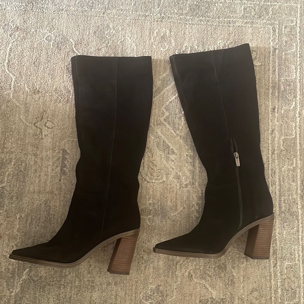 Vince Camuto Knee High Suede Boots